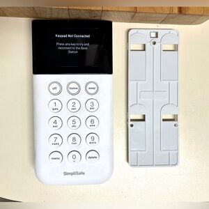 *EUC**TESTED* SimpliSafe Home Security System Keypad (SSKP3) Simpli Safe